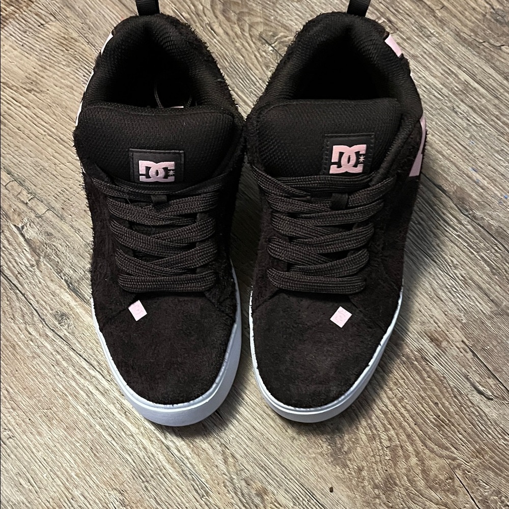 DC Women's Shoes in Black and Pink